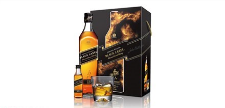 Johnnie Walker 黑牌 12 年蘇格蘭威士忌禮盒