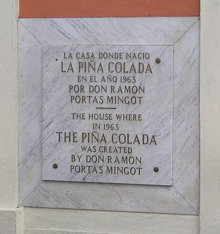 Barrachina 餐廳 Pina Colada的誕生地