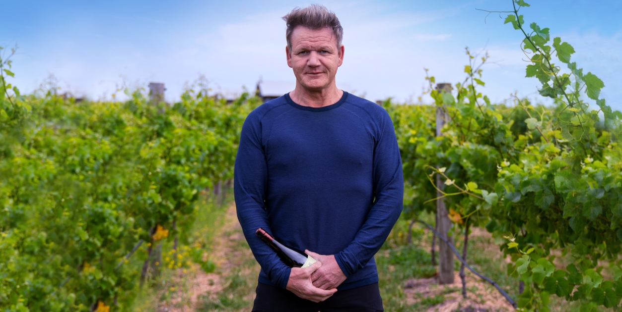 戈登拉姆葡萄酒品牌 Gordon Ramsay Wine 形象照