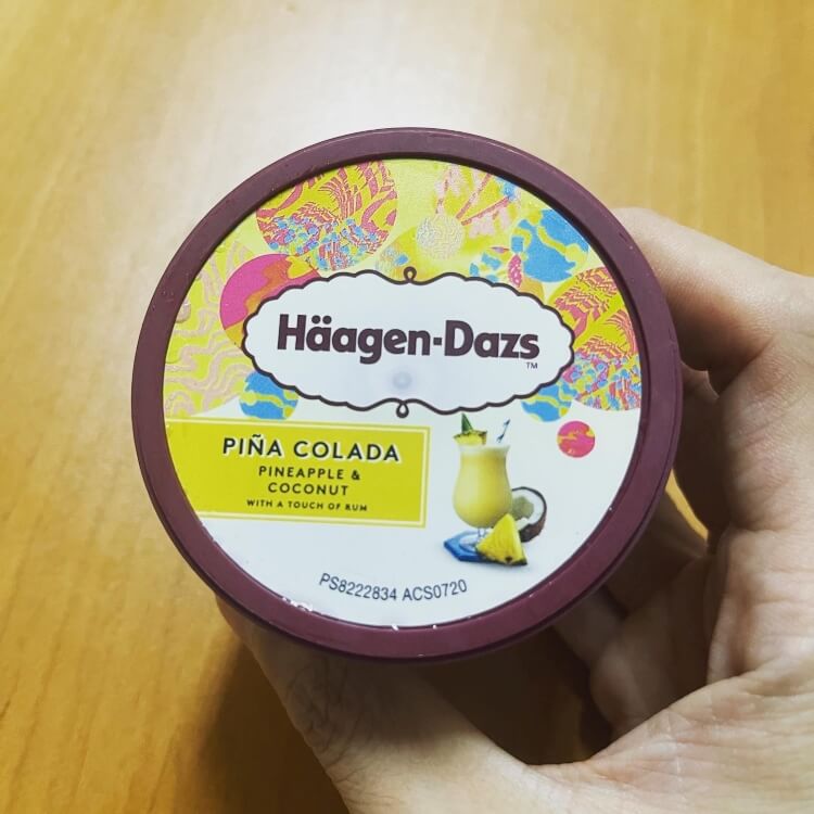 Häagen-Dazs哈根達斯調酒系列鳳梨可樂達